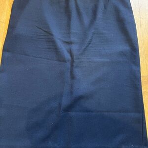 Alfred Dunner Navy Pencil Skirt